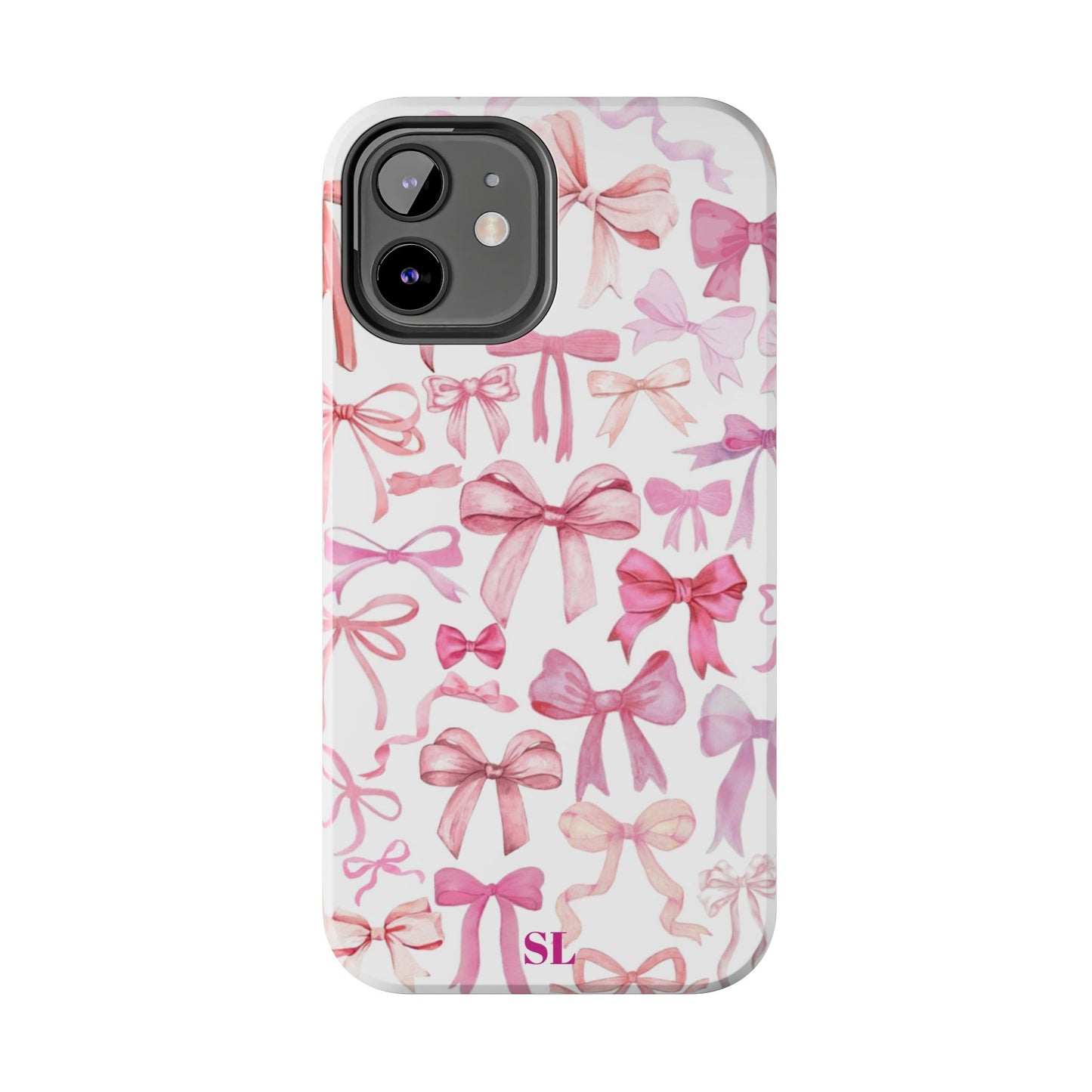 Pink Bows iPhone Case