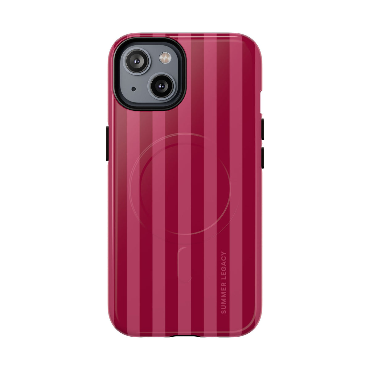 Berry Stripe MagSafe Case
