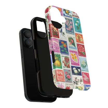 Postcard Stamps iPhone Case