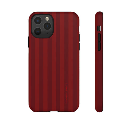 Velvet Stripe iPhone Case