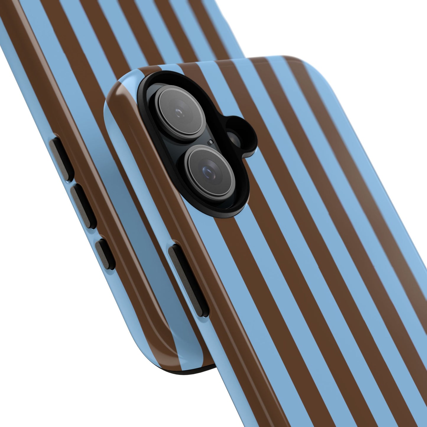 Mocha Stripe iPhone Case