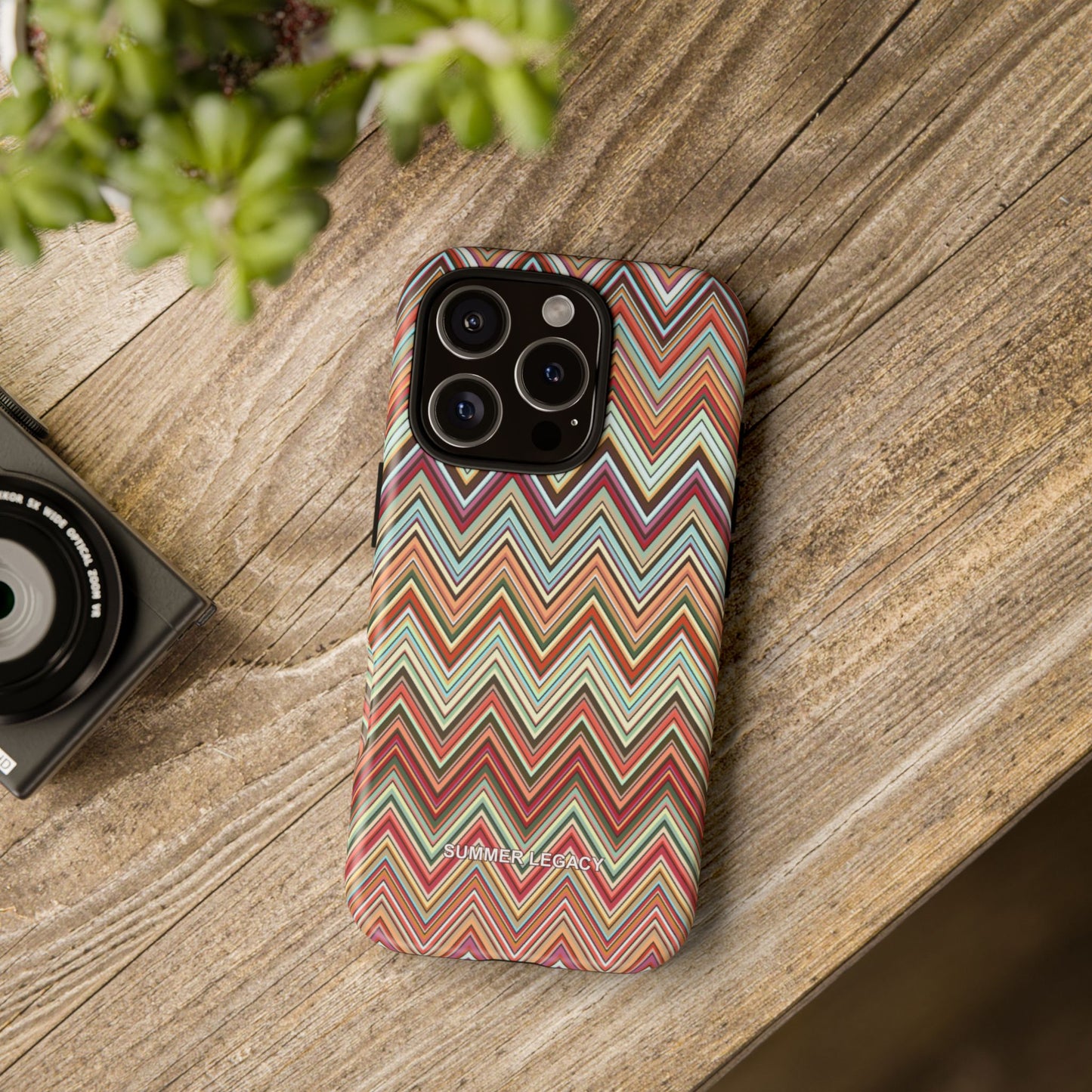 Riviera Chevron iPhone Case