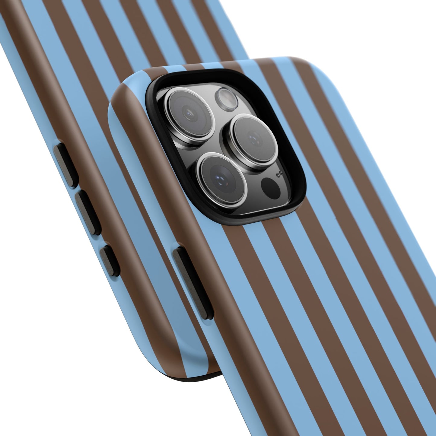 Mocha Stripe iPhone Case