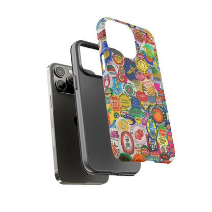 Fruit Stickers iPhone Case