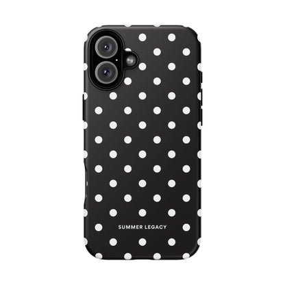 Ebony Polka Dot iPhone Case