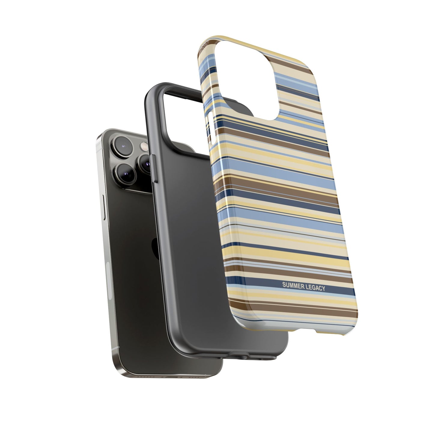 Coconut Multi-stripe iPhone Case