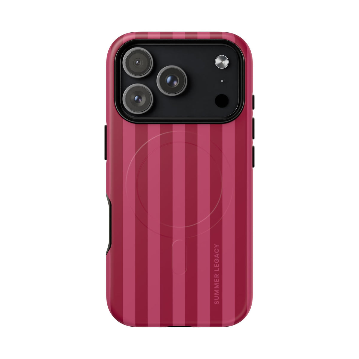 Berry Stripe MagSafe Case