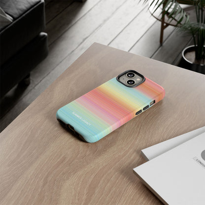 Sunrise Ombre Stripe iPhone Case