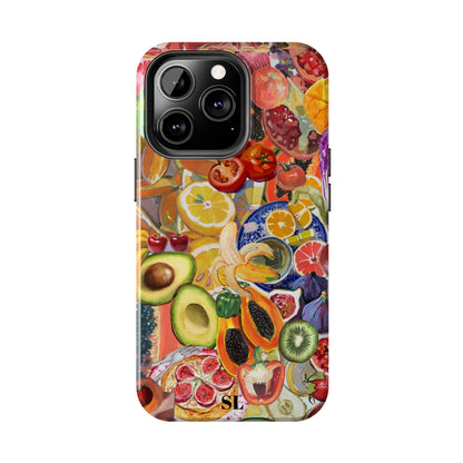 Fruits and Veggies iPhone Case