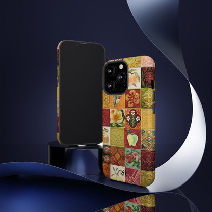 Orchard Mosaic Tiles iPhone Case
