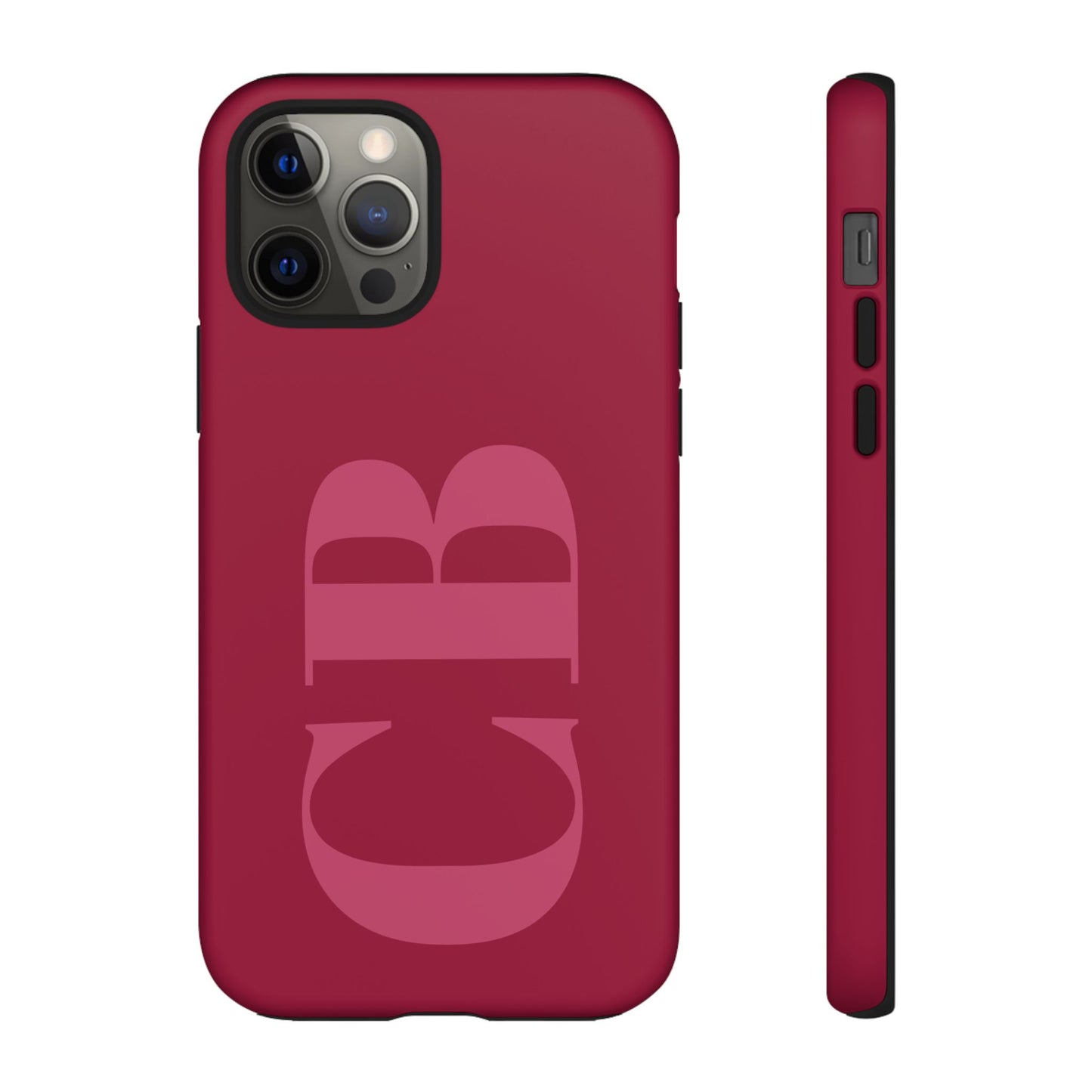 Berry Custom Initial iPhone Case