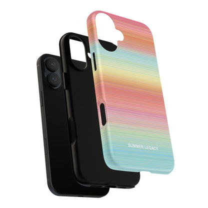 Sunrise Ombre Stripe iPhone Case