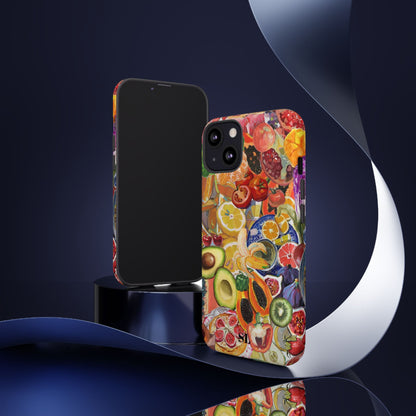 Fruits and Veggies iPhone Case