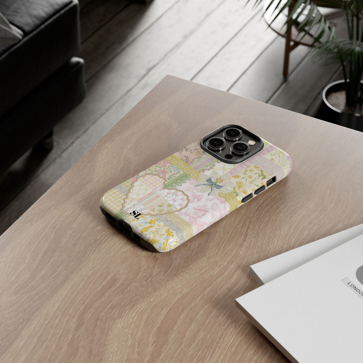 Garden Quilt Patchwork iPhone Case