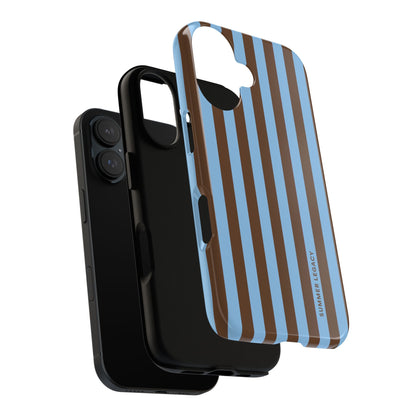 Mocha Stripe iPhone Case