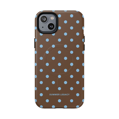 Mocha Polka Dot MagSafe Case