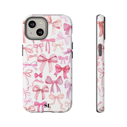Pink Bows iPhone Case