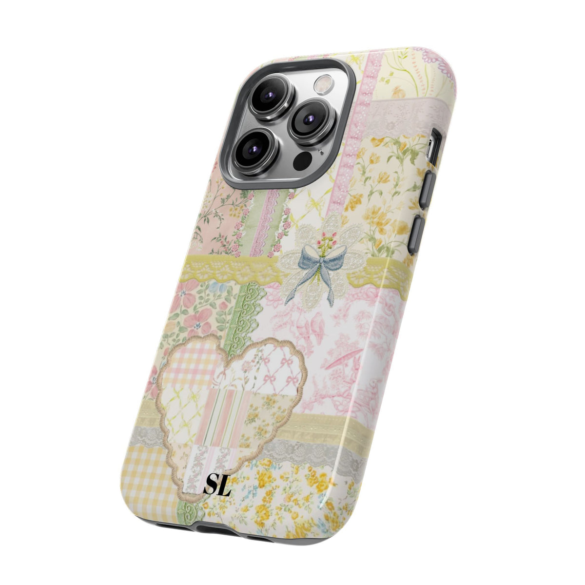 Garden Quilt Patchwork iPhone Case