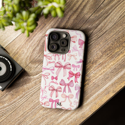 Pink Bows iPhone Case