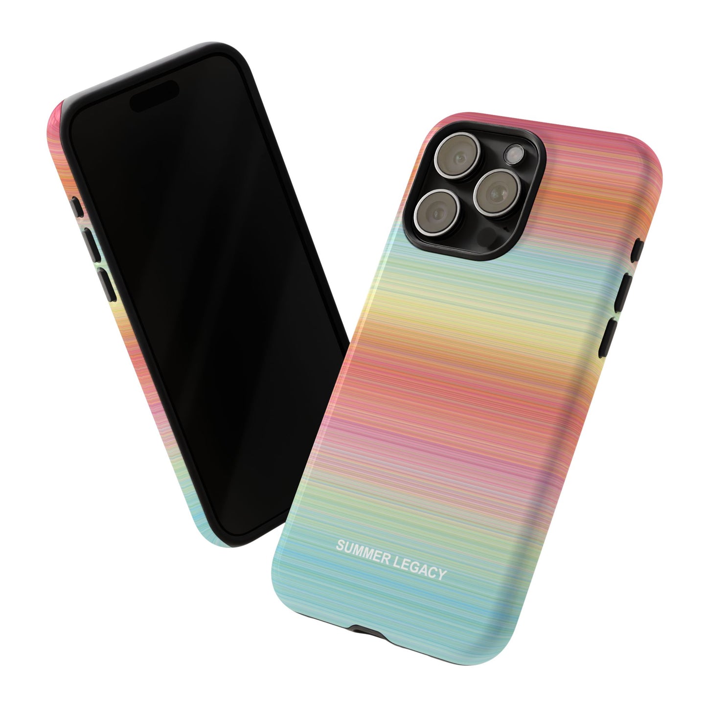 Sunrise Ombre Stripe iPhone Case