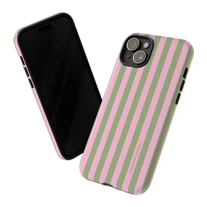 Guava Stripe iPhone Case