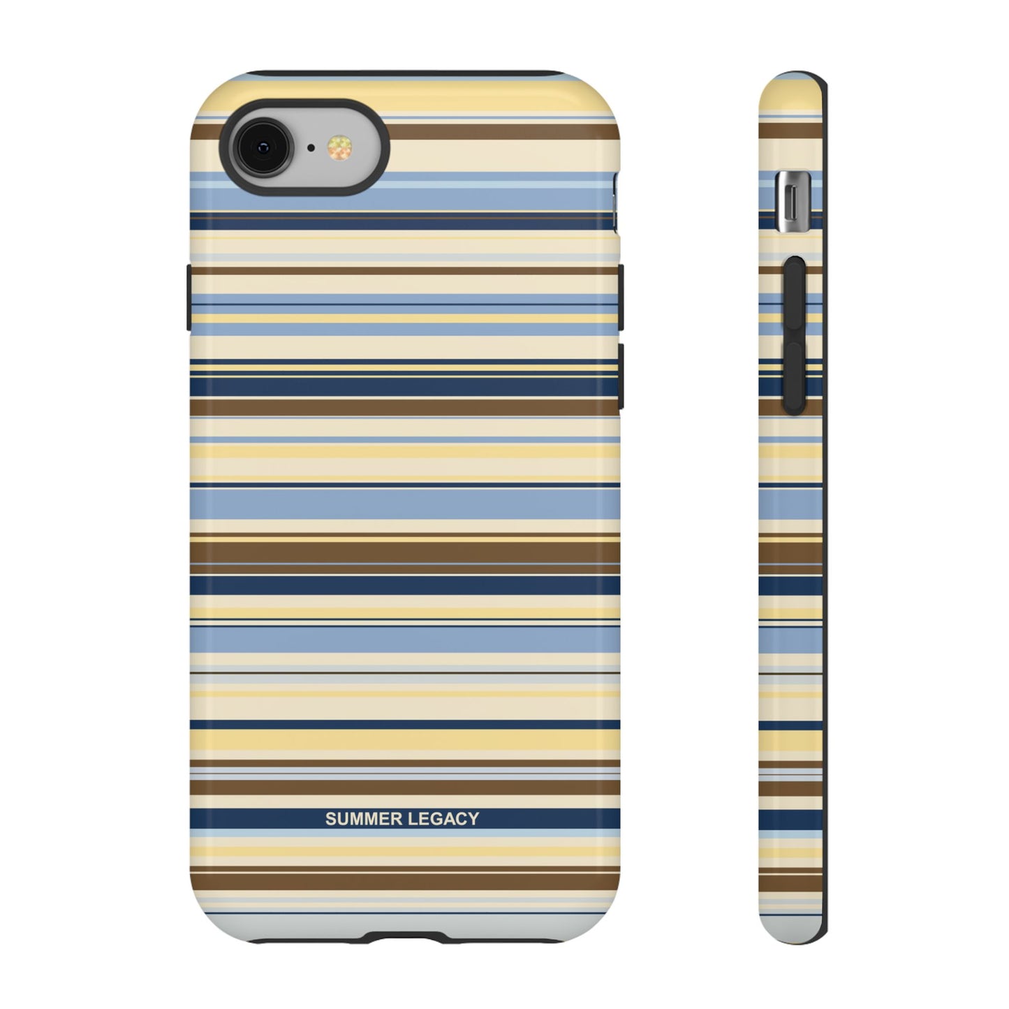 Coconut Multi-stripe iPhone Case
