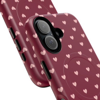 Berry Hearts MagSafe Case