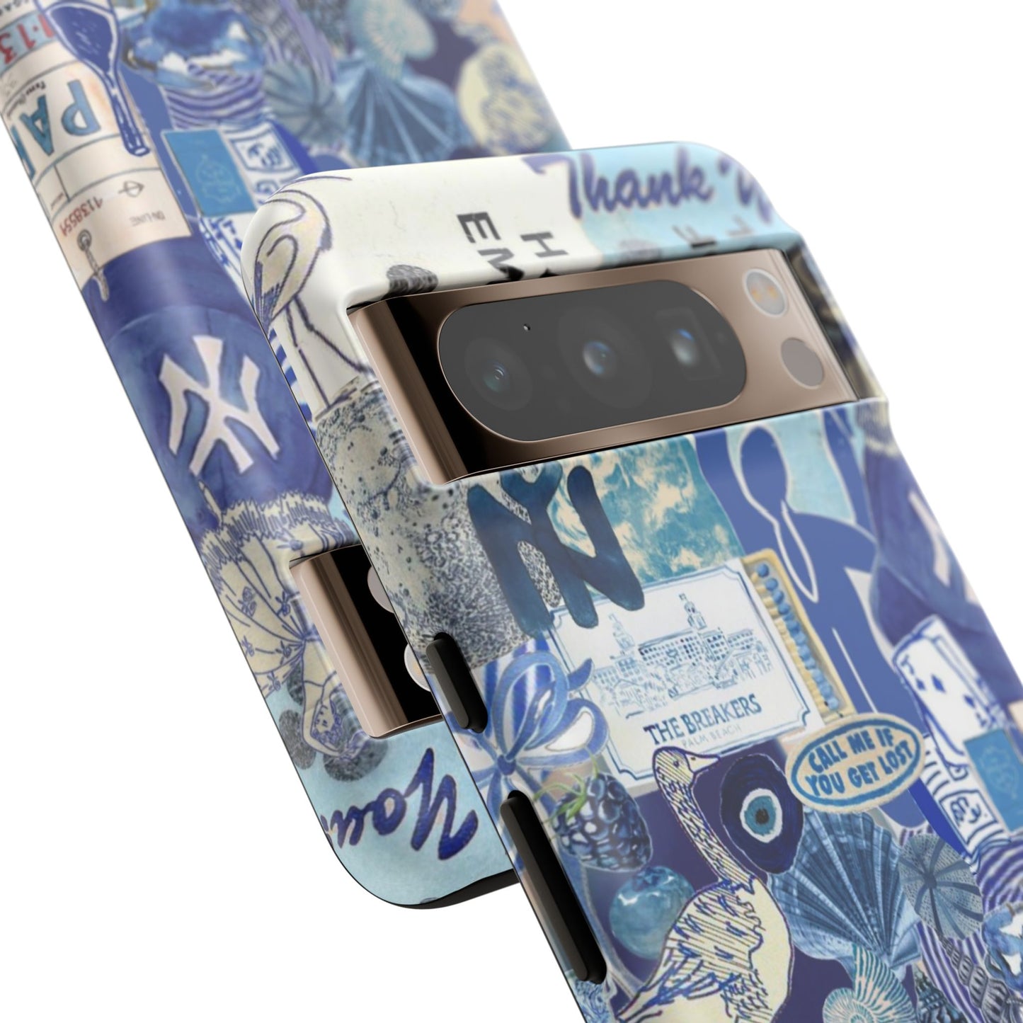 Blue Collage Google Pixel Case