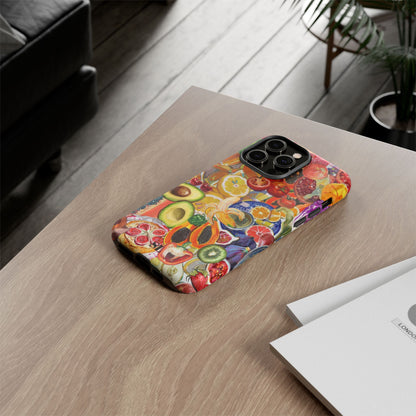 Fruits and Veggies iPhone Case