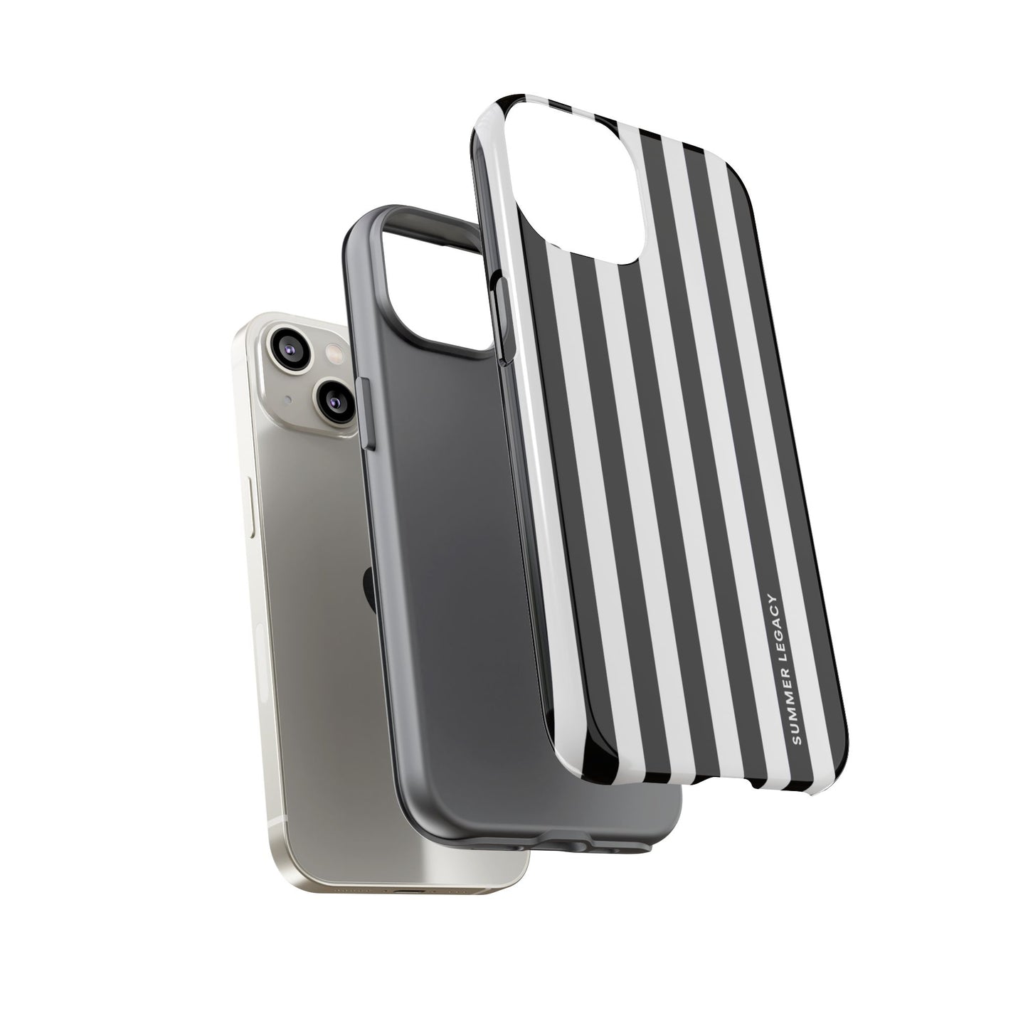 Ebony Stripe iPhone Case
