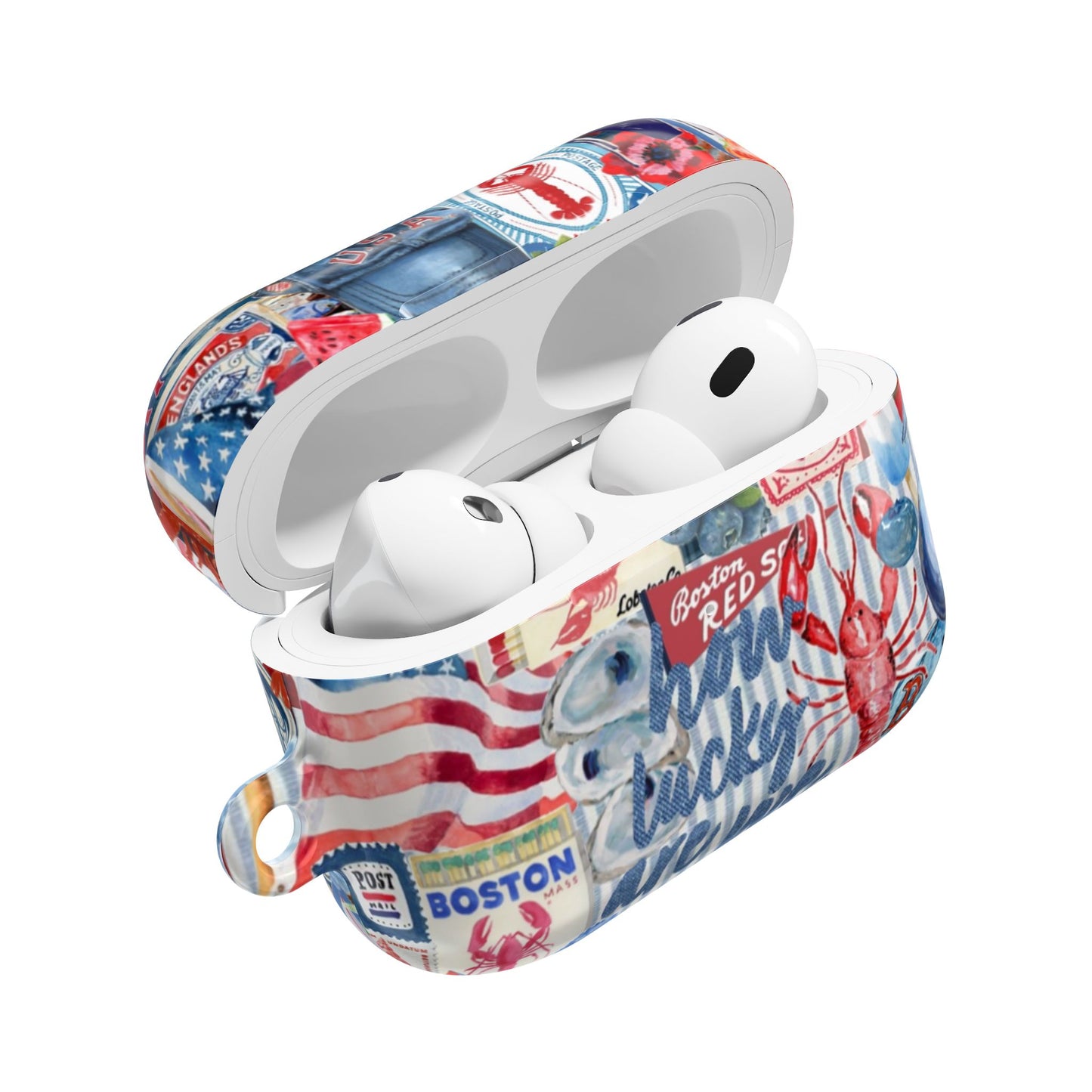 Red, White & Blue AirPod Case