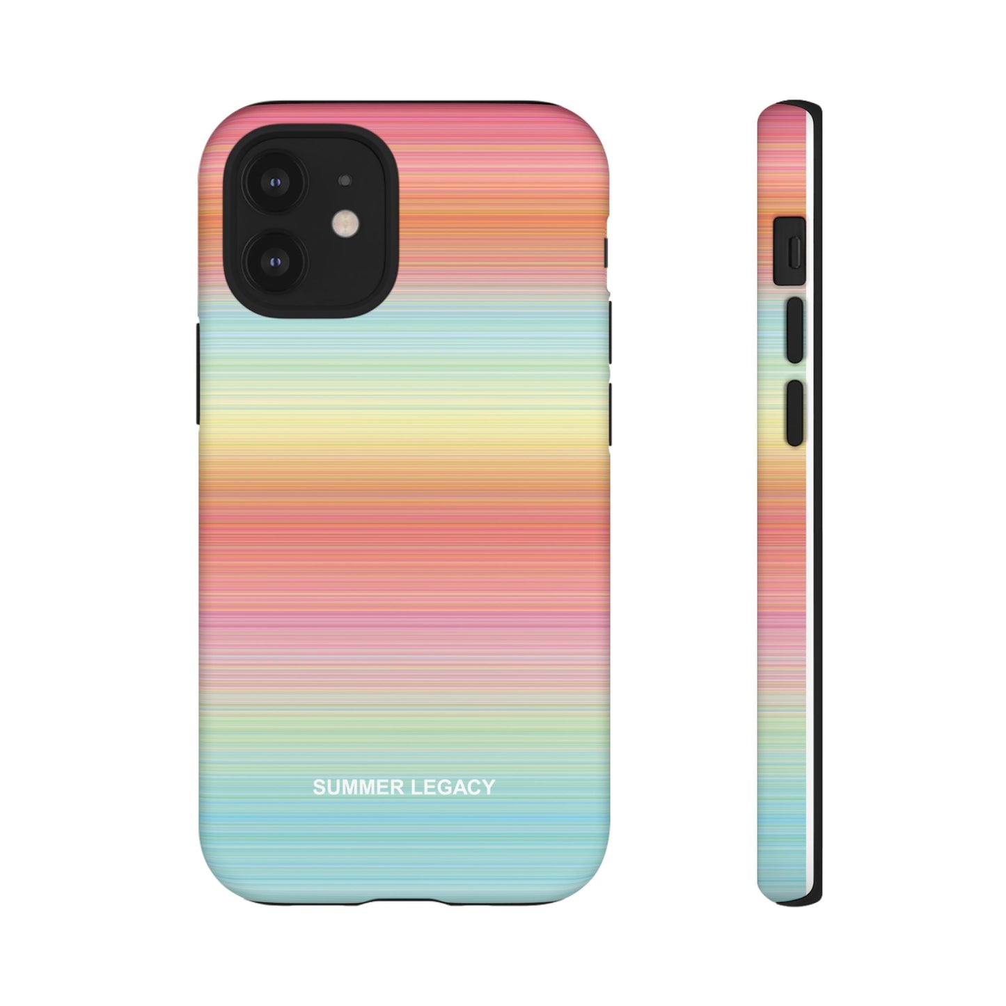 Sunrise Ombre Stripe iPhone Case