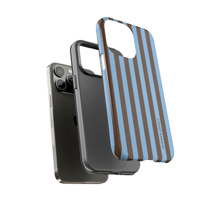 Mocha Stripe iPhone Case