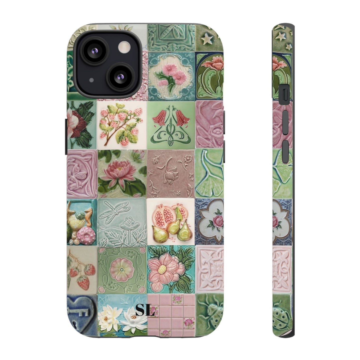 Garden Mosaic Tiles iPhone Case