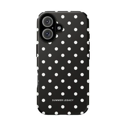 Ebony Polka Dot iPhone Case