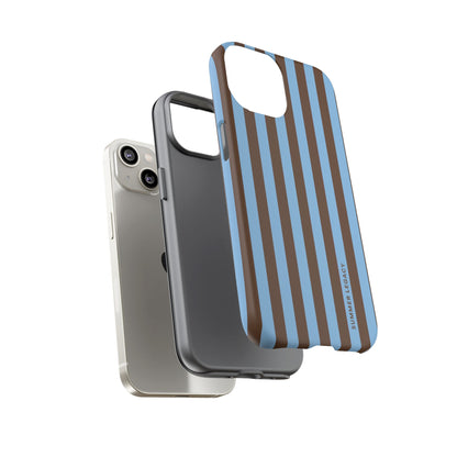Mocha Stripe iPhone Case