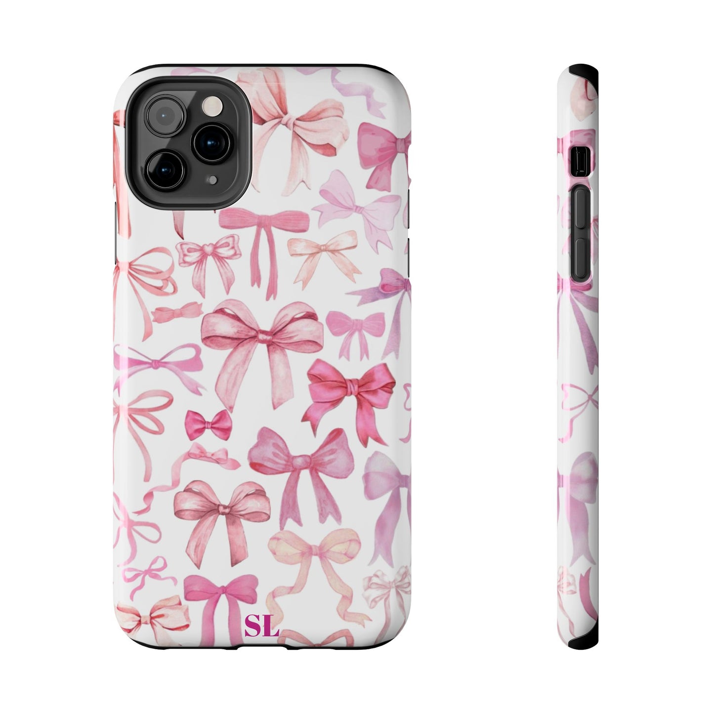 Pink Bows iPhone Case