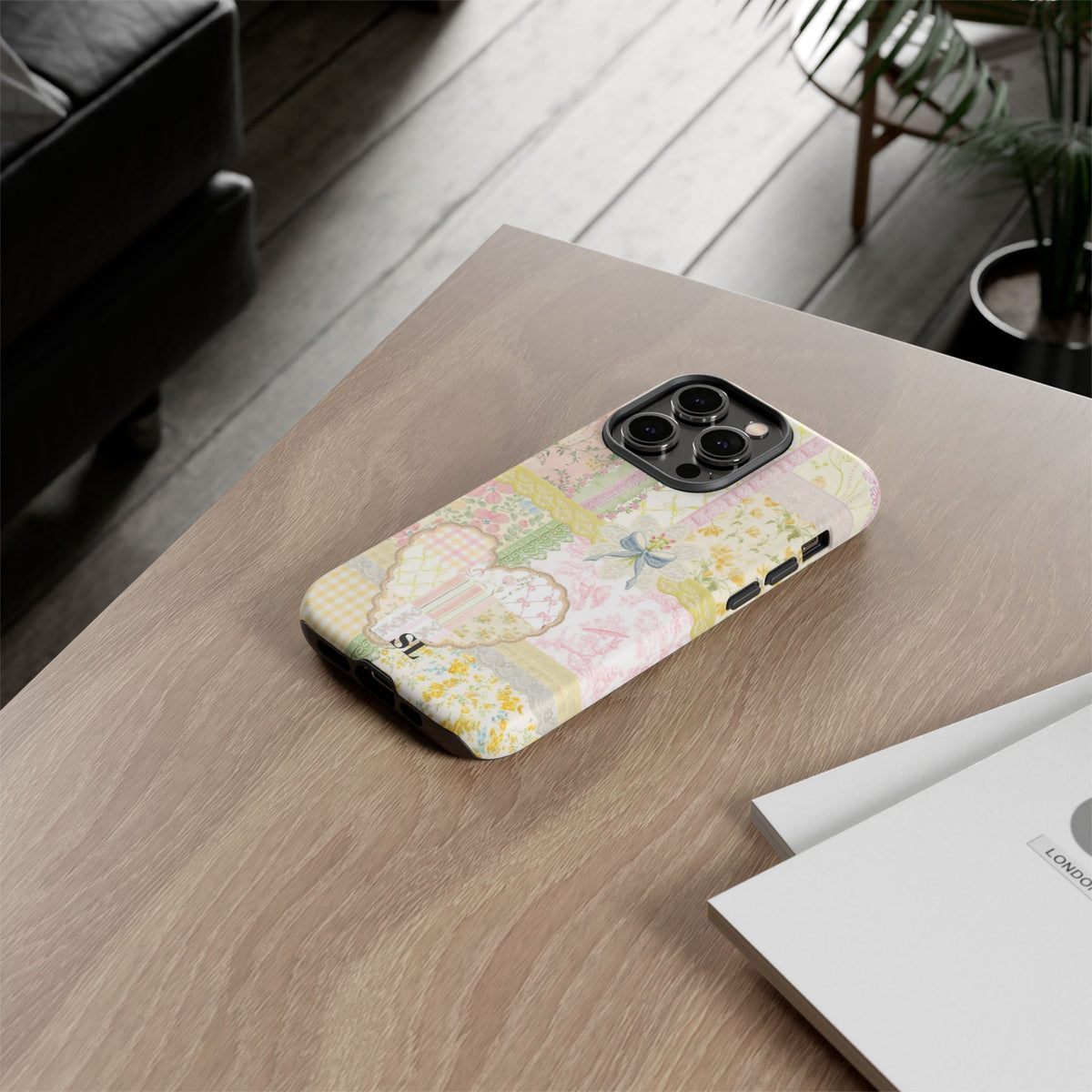 Garden Quilt Patchwork iPhone Case