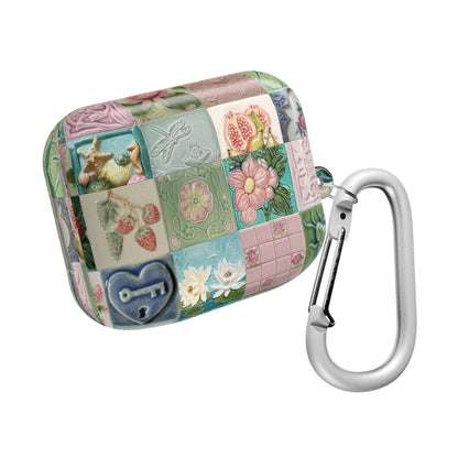 Garden Mosaic Tiles AirPod Case
