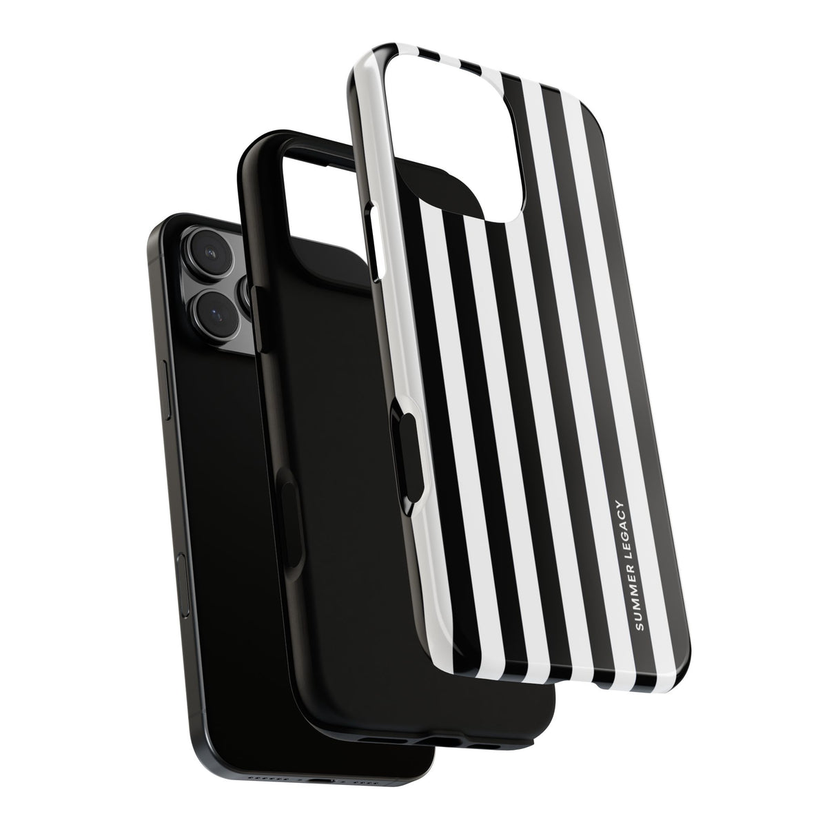 Ebony Stripe iPhone Case
