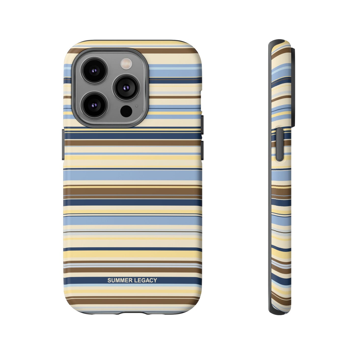 Coconut Multi-stripe iPhone Case