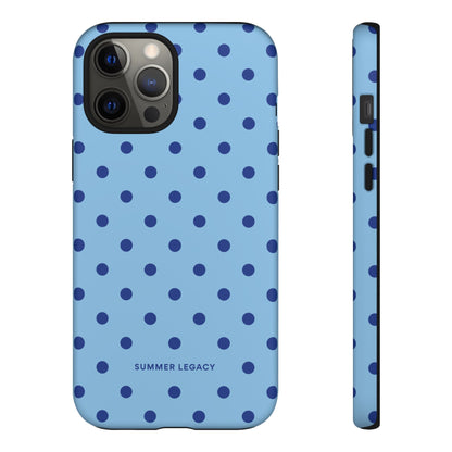 Lagoon Polka Dot iPhone Case