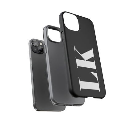 Ebony Custom Initial iPhone Case