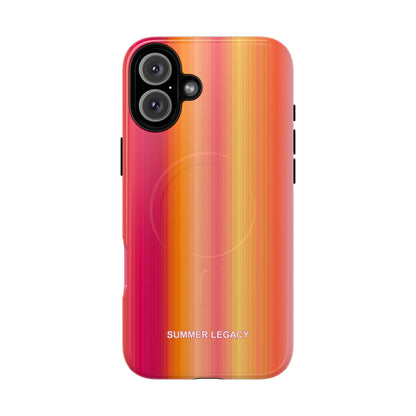Amber Glow Ombre Stripe MagSafe Case