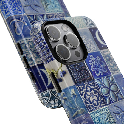 Midnight Mosaic Tiles MagSafe Case