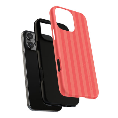Coral Stripe MagSafe Case