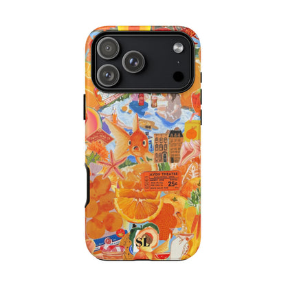 Orange Goldfish iPhone Case