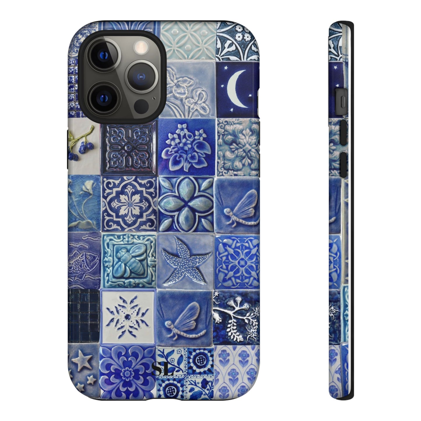 Midnight Mosaic Tiles iPhone Case