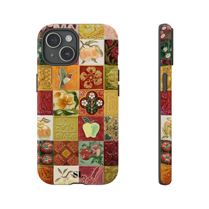 Orchard Mosaic Tiles iPhone Case