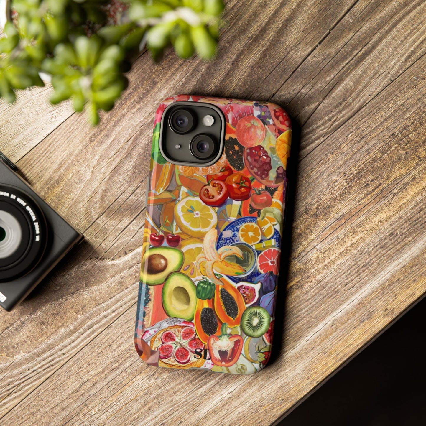 Fruits and Veggies iPhone Case